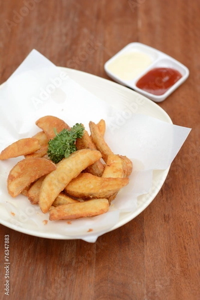 Obraz Potato wedges