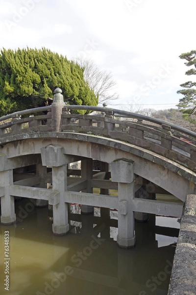 Obraz 鶴岡八幡宮太鼓橋