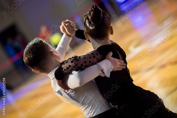 Obraz couple dancing standard dance