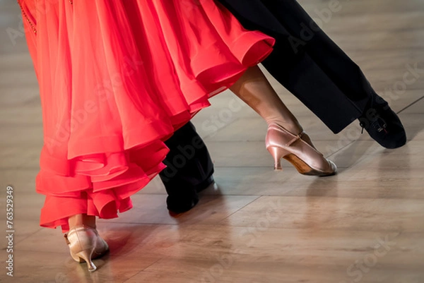Obraz couple dancing standard dance