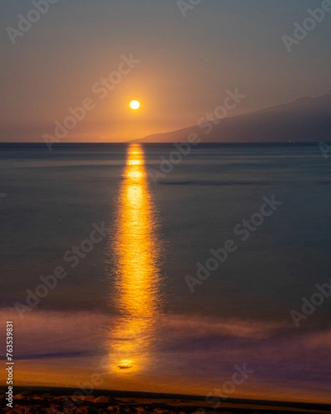 Obraz Maui Moonset