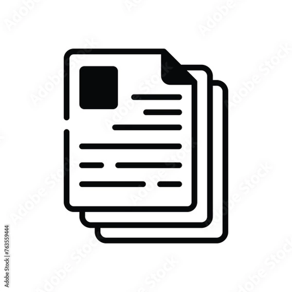 Fototapeta Documents icon design vector illustration