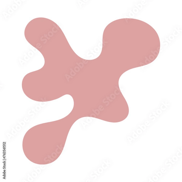 Fototapeta Organic Abstract Shape