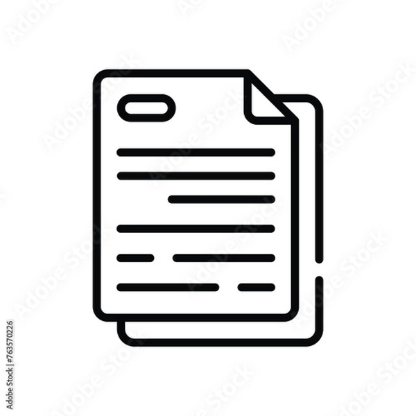 Obraz Document icon design vector illustration
