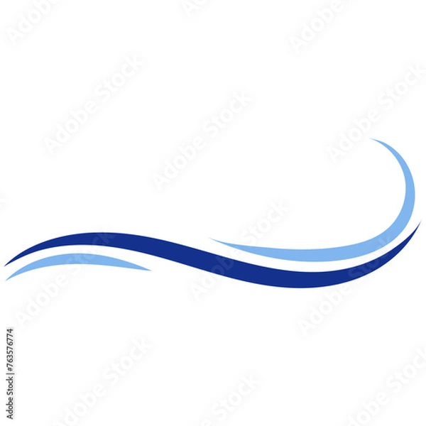 Obraz Wave Line Element