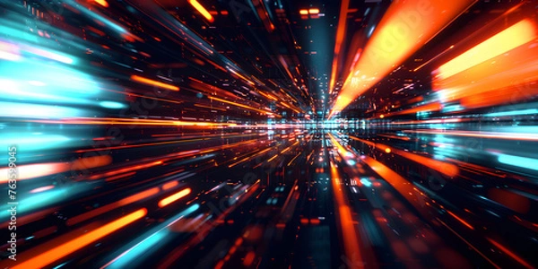 Obraz abstract light burst