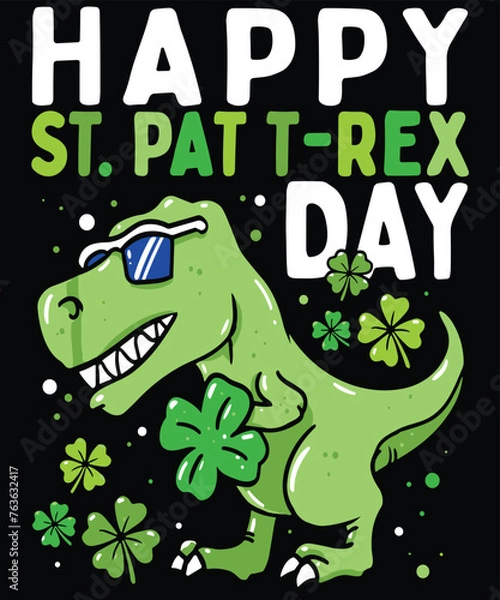 Fototapeta St. Patrick’s Day, also known as the Feast of Saint Patrick, is a cultural and religious holiday celebrated on March 17th each year.