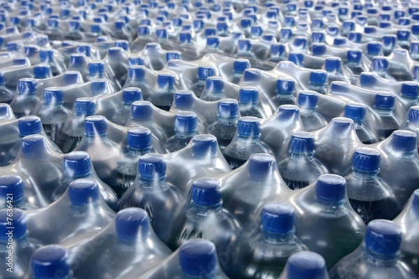 Fototapeta stack bottled juice