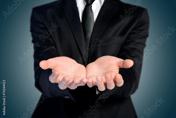 Obraz Man offer hand