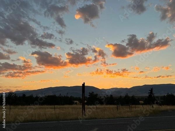 Obraz Montana Sunset