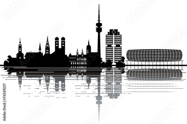 Obraz Skyline Monachium