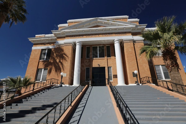 Obraz Graham County Courthouse, Safford, Arizona	