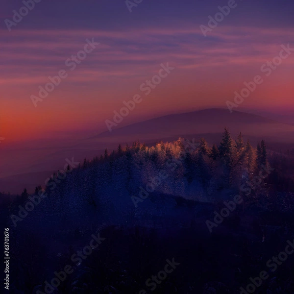 Obraz Same place in different seasons