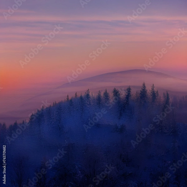 Obraz Same place in different seasons