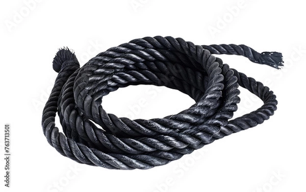 Fototapeta Ropework Rumble isolated on transparent Background