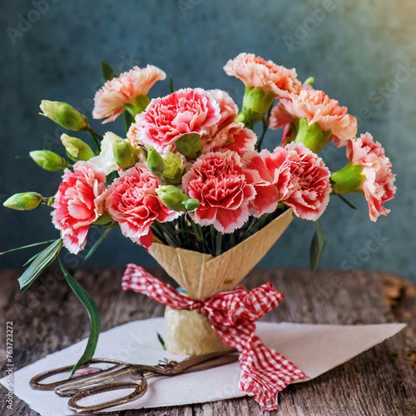 Obraz 어버이날 카네이션 꽃다발