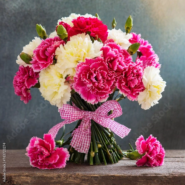 Obraz 카네이션 꽃다발
