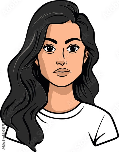 Obraz Celebrating Diversity Vibrant Vector Art Featuring Women of All Ages