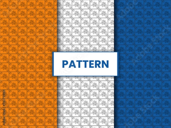 Fototapeta Collection of Geometric minimalist lines pattern set Design