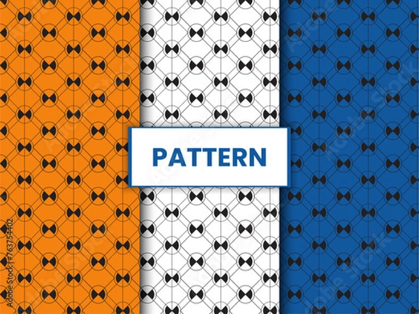 Fototapeta Collection of Geometric minimalist lines pattern set Design