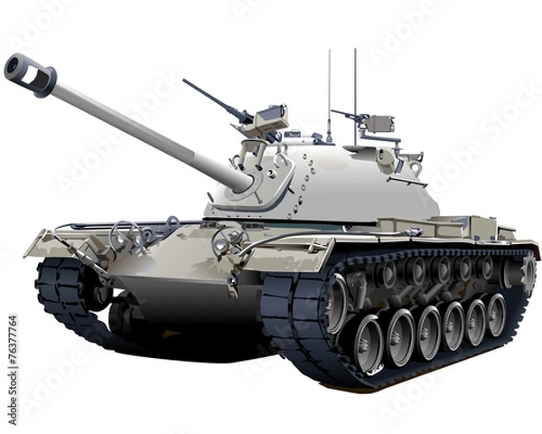 Obraz tank