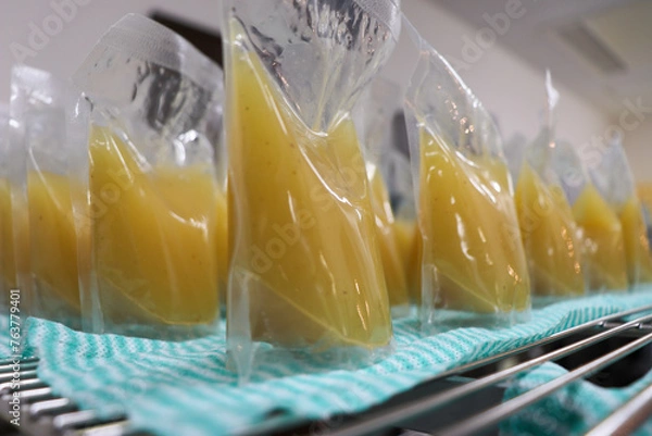 Obraz 桃のゼリー、ジュレ、ジャム