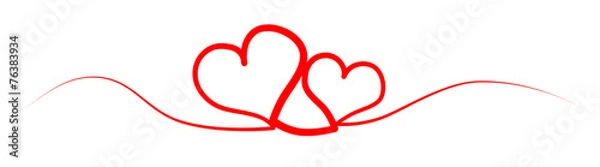 Obraz Ornament z serc