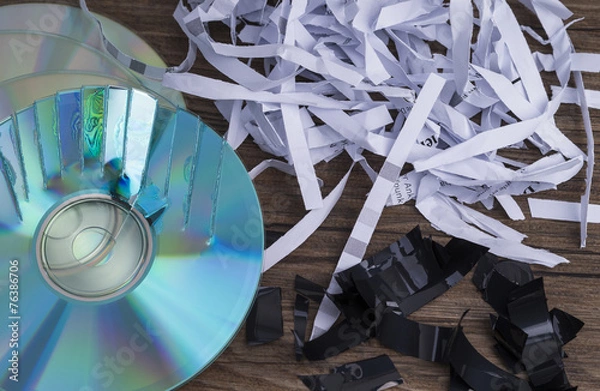 Fototapeta Datenschredd