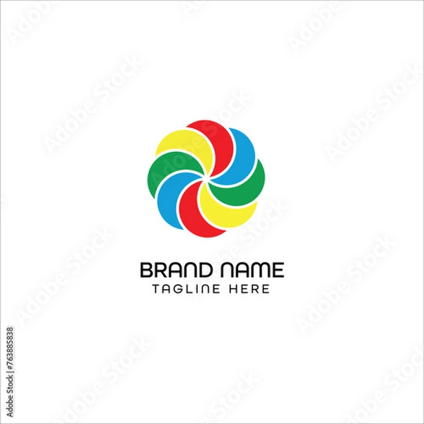 Fototapeta modern logo design