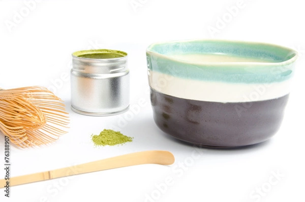 Fototapeta Matcha Set