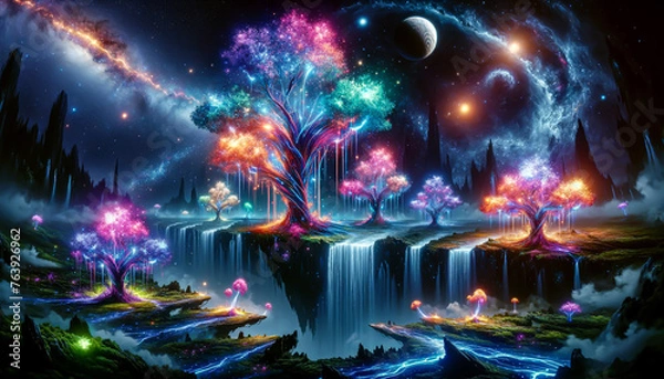 Fototapeta tree of the universe