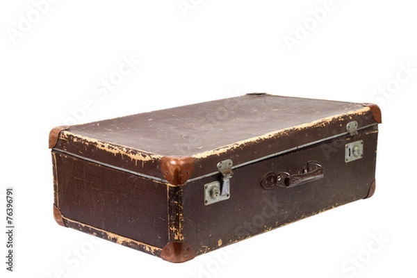 Obraz Old suitcase. Vintage style