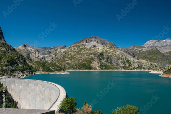 Obraz Barrage hydroélectrique en Suisse