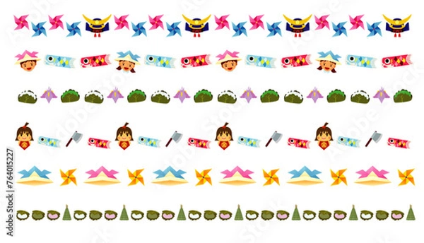 Obraz 子供の日ライン素材