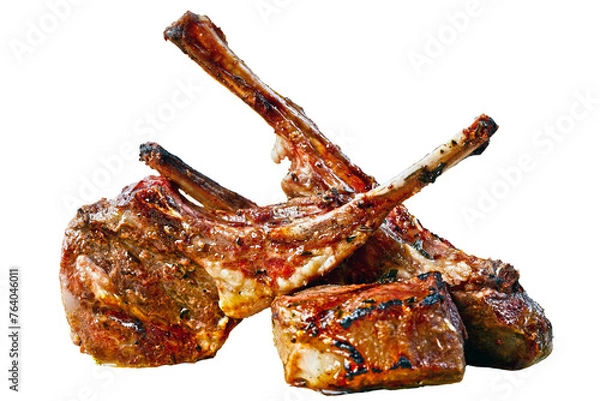 Obraz Roast rack of lamb