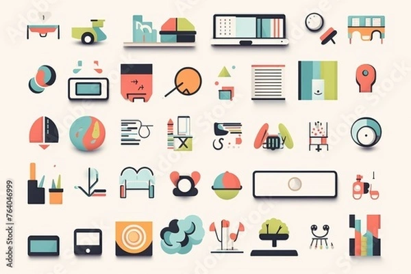 Obraz graphic icon tool