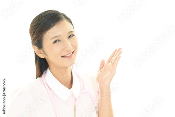 Fototapeta 笑顔の看護師