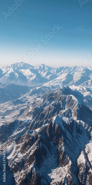 Obraz AI-generated majestic and beautiful mountains