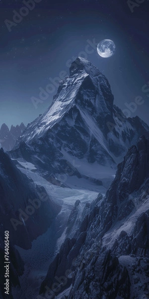 Obraz AI-generated majestic and beautiful mountains