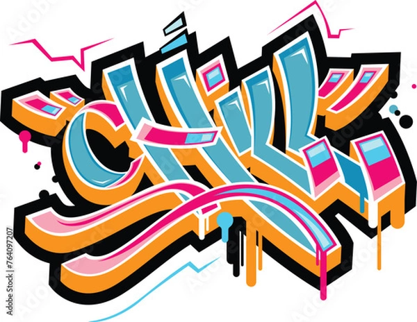 Obraz graffiti-chill-full