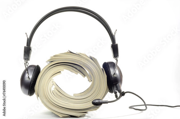 Obraz Audio Magazine concept