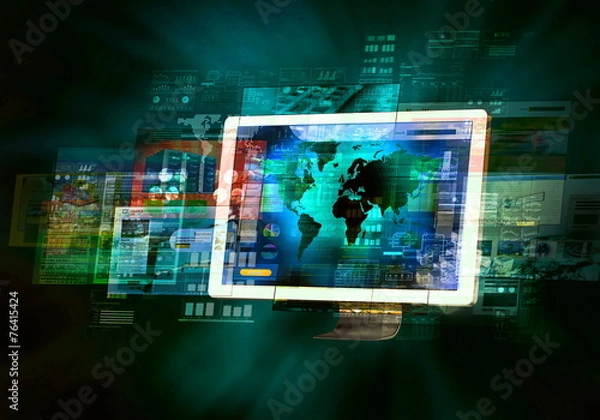 Obraz Internet concept