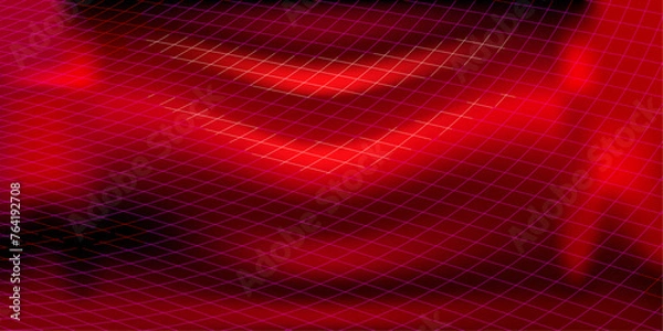 Obraz red fluid wavey abstract background