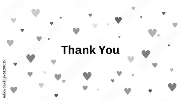 Obraz thank you for presentation and print