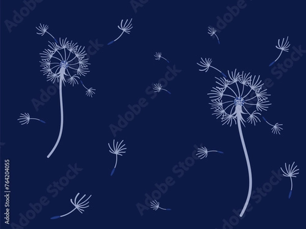 Fototapeta Dandelion_background5-40.eps