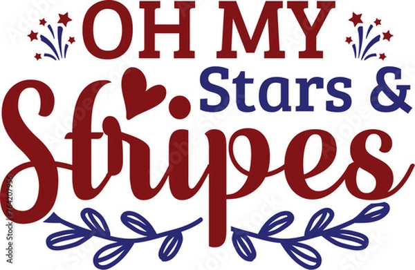 Obraz Oh My Stars & Stripes