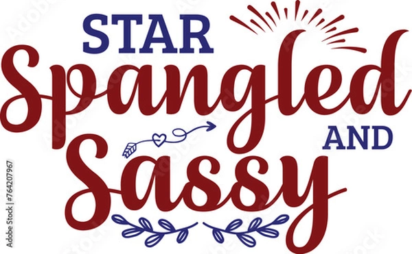 Obraz Star Spangled and Sassy