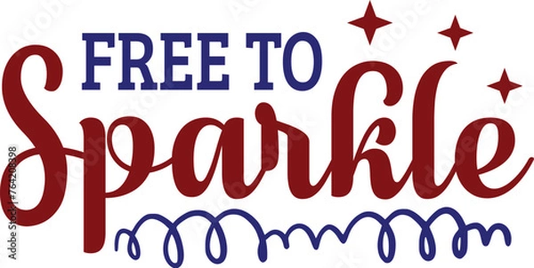 Obraz Free to Sparkle