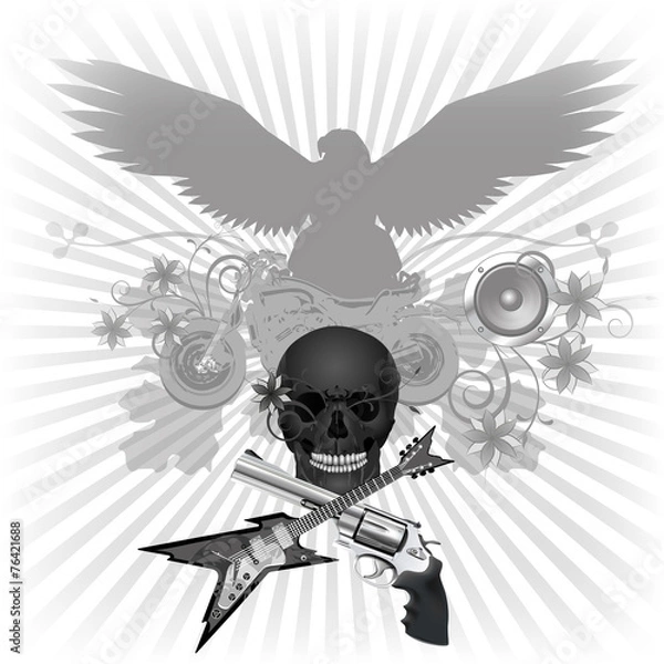 Fototapeta Rock n roll