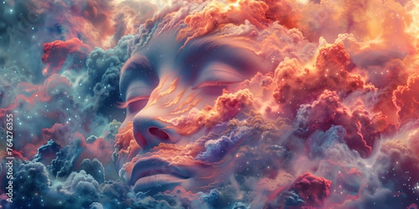 Fototapeta Die inneren Kräfte entfachen